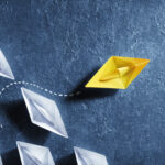 Symbolbild "Opportuniities Business Concept "- Paper Boat Changes its Direction. Copyright: Romolo Tavani - stock.adobe.com