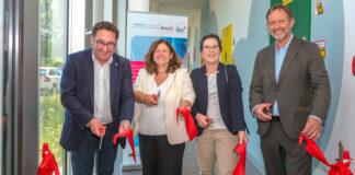 Eröffnung des Co-Creation-Start-up-Inkubators für die Medizin der Zukunft und Life Sciences am 25. Juni 2024 in Martinsried/München. Copyright: © BioM / Andreas Schebesta