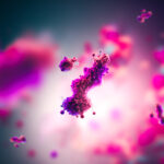 Symbolbild: Molecular model of antibody taking part in immune defense. Copyright: catalin - stock.adobe.com