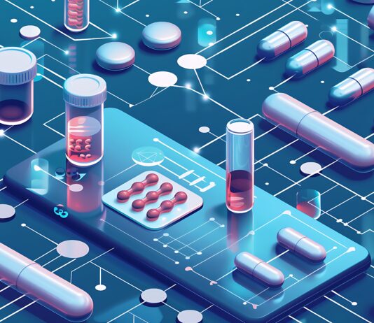 Aidriven pharmaceutical research platform analyzing vast datasets to discover new drug candidates and accelerate drug development minute infographic scrutiny of AI in future drug ... Mehr anzeigen Von Premium Graphics